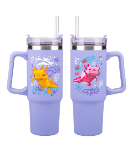 Vaso termo con pajita paladone minecraft
