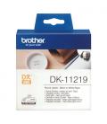 Etiquetas papel precortada brother dk11219 29 x 62 mm 800e