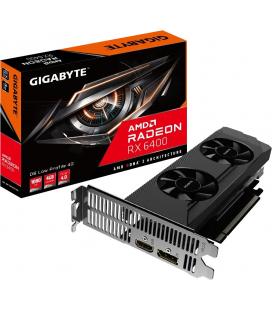 TARJETA GRAFICA GIGABYTE RADEON RX 6400 D6 LP 4GB DDR6