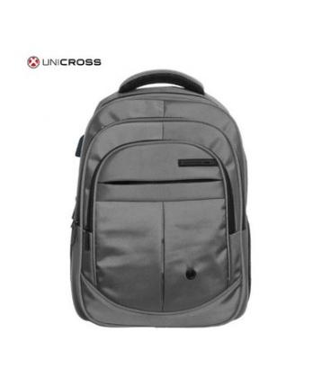 MOCHILA PORTATIL UNICROSS AXION GRIS