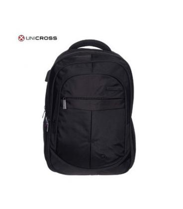 MOCHILA PORTATIL UNICROSS AXION NEGRO