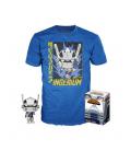 Pop & tee my hero academia tenya iida ingenium (full mech suit) funko + camiseta talla l