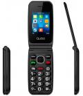Teléfono móvil qubo neon2w-sos para personas mayores/ negro/ incluye base de carga