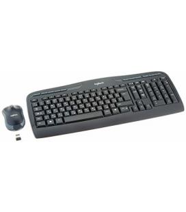 TECLADO+RATON LOGITECH MK330 WIRELESS NEGRO - Imagen 1