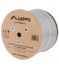 BOBINA CABLE RED LANBERG SFTP RJ45 CAT.7 SOLIDO CU AWG23 LSZH CPR 305M GRIS FLU