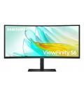 Samsung S65UC pantalla para PC 86,4 cm (34") 3440 x 1440 Pixeles UltraWide Quad HD LCD Negro