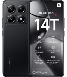 Smartphone xiaomi 14t pro 12gb/ 512gb/ 6.67'/ 5g/ negro titanio