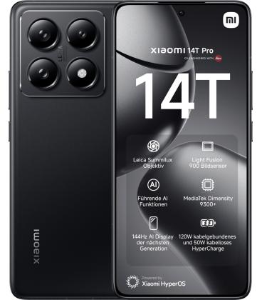 Smartphone xiaomi 14t pro 12gb/ 512gb/ 6.67'/ 5g/ negro titanio