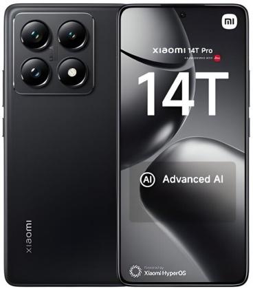 Smartphone xiaomi 14t pro 12gb/ 256gb/ 6.67'/ 5g/ negro titanio