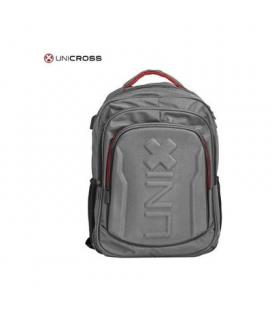 MOCHILA PORTATIL UNICROSS SHIELD GRIS