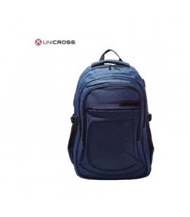 MOCHILA PORTATIL UNICROSS PULSE 18.5 AZUL