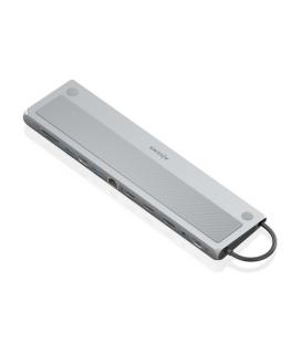 Docking usb tipo-c aisens asuc-12p020-gr/ 2xhdmi/ 3xusb/ 1xusb tipo-c/ 1xrj45/ 1xdisplayport/ 1xlector tarjetas/ 1xusb tipo-c