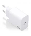 Cargador de pared gan aisens a110-0938/ 1xusb tipo-c/ 20w/ blanco