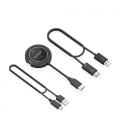 Adaptador/transmisor de vídeo inalámbrico hdmi aisens aswl-h2k30m002-bk