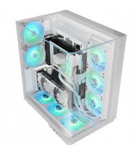 Caja gaming torre mars gaming mc-infinio/ blanca