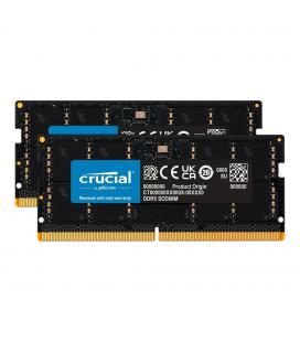 Memoria ram ddr5 64gb 2x32gb crucial - sodimm - 5600 mhz - pc5 44800 - cl46 - 1.1v