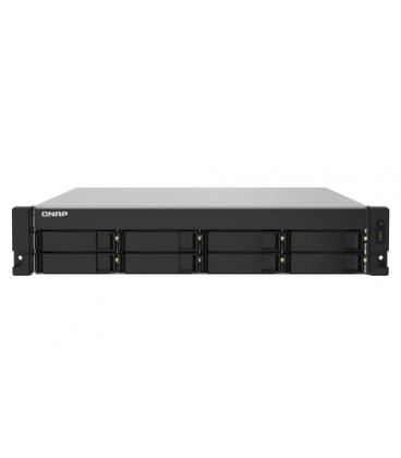 Servidor nas qnap ts - 832pxu - 4g 8 bahias 2u rack 4gb gigabit ethernet