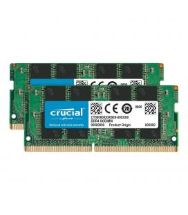 Memoria ram ddr4 32gb 2x16gb crucial - sodimm - 3200mhz - pc4 - 25600 - cl22 - 1.2v
