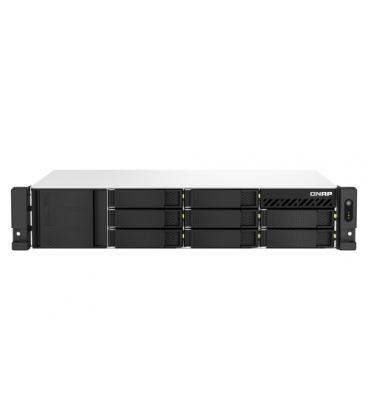Servidor nas qnap ts - 873aeu - 4g 8 bahias 2u rack 4gb gigabit ethernet