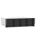 Servidor nas qnap ts - 1673au - rp - 16g 16 bahias 3u rack 16gb gigabit ethernet