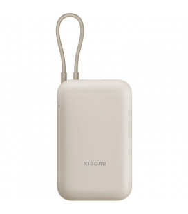 Powerbank 20000mah xiaomi 33w power bank integrated cable/ 33w/ beige