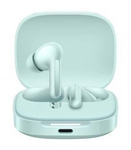 Auriculares bluetooth xiaomi redmi buds 6 con estuche de carga/ autonomía 10h/ verdes