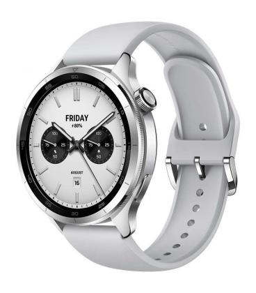Smartwatch xiaomi watch s4/ notificaciones/ frecuencia cardíaca/ gps/ plata