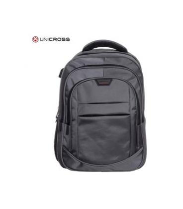 MOCHILA PORTATIL UNICROSS TRACK 18 GRIS
