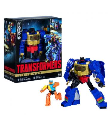 Figura hasbro transformers age of the primes g2 universe grimlock autobot wheelie