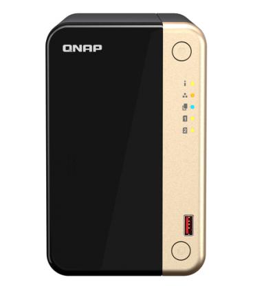 Servidor nas qnap k - ts - 264 - 8g+2xmn10ada800s 2 bahias 8gb gigabit ethernet