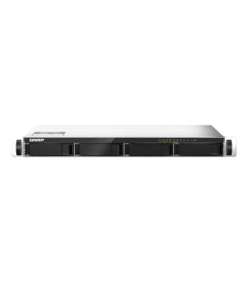Servidor nas qnap k - ts - 435xeu - 4g+4xmn10ada800s 4 bahias 1u rack 4gb gigabit ethernet