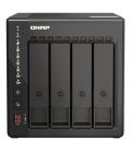 Servidor nas qnap k - ts - 453e - 8g+4xmn10ada800s 4 bahias 8gb gigabit ethernet