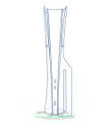 Soporte vertical led para ps5 trust gxt 229/ blanco