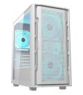 COUGAR Gaming Uniface Mini RGB Mini Tower Blanco
