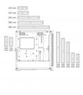 COUGAR Gaming Airface Pro RGB CGR-5AD1W-AIR-RGB Midi Tower Blanco