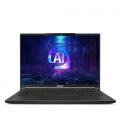 MSI Stealth A16 AI+ A3XVFG-269ES AMD Ryzen AI 9 370 Portátil 40,6 cm (16") Quad HD+ 32 GB LPDDR5x-SDRAM 2 TB SSD NVIDIA GeForce 