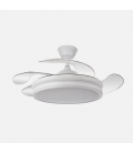 Ventilador bayomo 59w 6890lm blanco 4 aspas desp. 32 - 47x55 - 108 d.3 color.motor dc.remoto