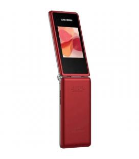 Teléfono móvil maxcom comfort mm835 para personas mayores/ 4g/ rojo