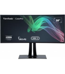 Viewsonic VP3881A pantalla para PC 96,5 cm (38") 3840 x 1600 Pixeles Quad HD+ LED Negro