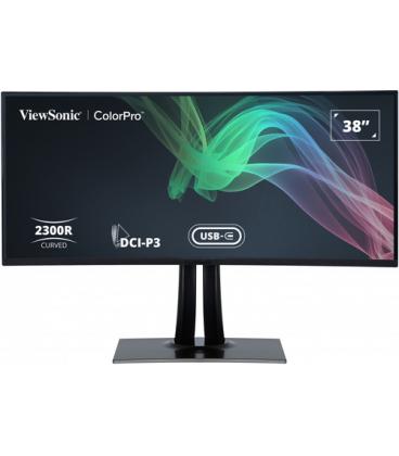Viewsonic VP3881A pantalla para PC 96,5 cm (38") 3840 x 1600 Pixeles Quad HD+ LED Negro