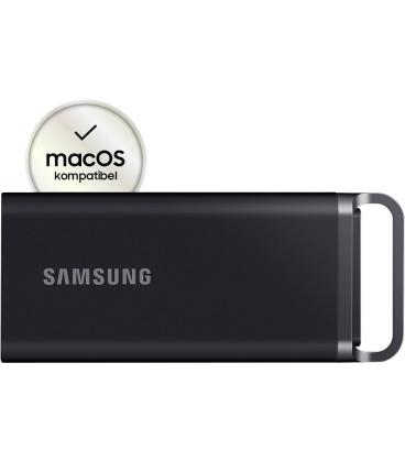 Disco Externo SSD Samsung Portable T5 EVO 4TB/ USB 3.2/ Negro