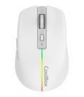 Coolbox Gaming Ratón W01 1600DPI Inalámbrico Blanco