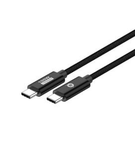 Cable usb - c conceptronic macho - macho 2m usb 3.2 gen 2 100w 20v 5a 10gbps e - mark