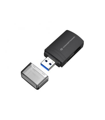 Lector de tarjetas usb 3.0 conceptronic bian06b sd - sdhc - sdxc - microsd - tflash