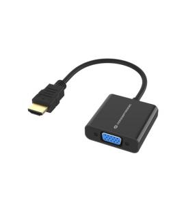 Adaptador hdmi a vga conceptronic 0.25m - macho - hembra - negro