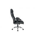 Silla de oficina equip 651016 negra respaldo acolchado ergonomica