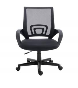 Silla de oficina equip 651003 negra ergonomica