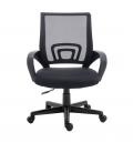 Silla de oficina equip 651003 negra ergonomica