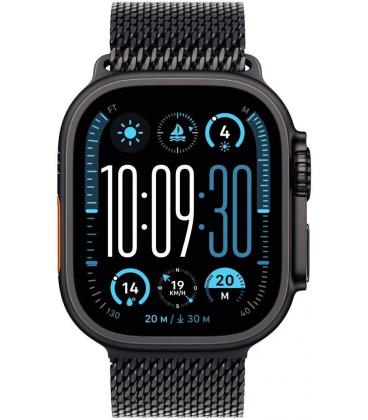 Apple watch ultra 2/ gps/ cellular/ 49mm/ caja de titanio negro / correa milanese loop grande