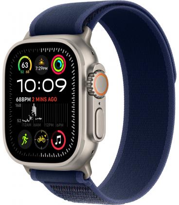 Apple watch ultra 2/ gps/ cellular/ 49mm/ caja de titanio/ correa loop trail azul s/m